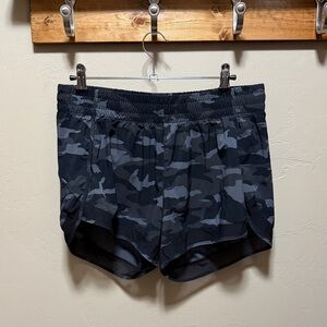 Athleta Dark Camo Athletic Shorts